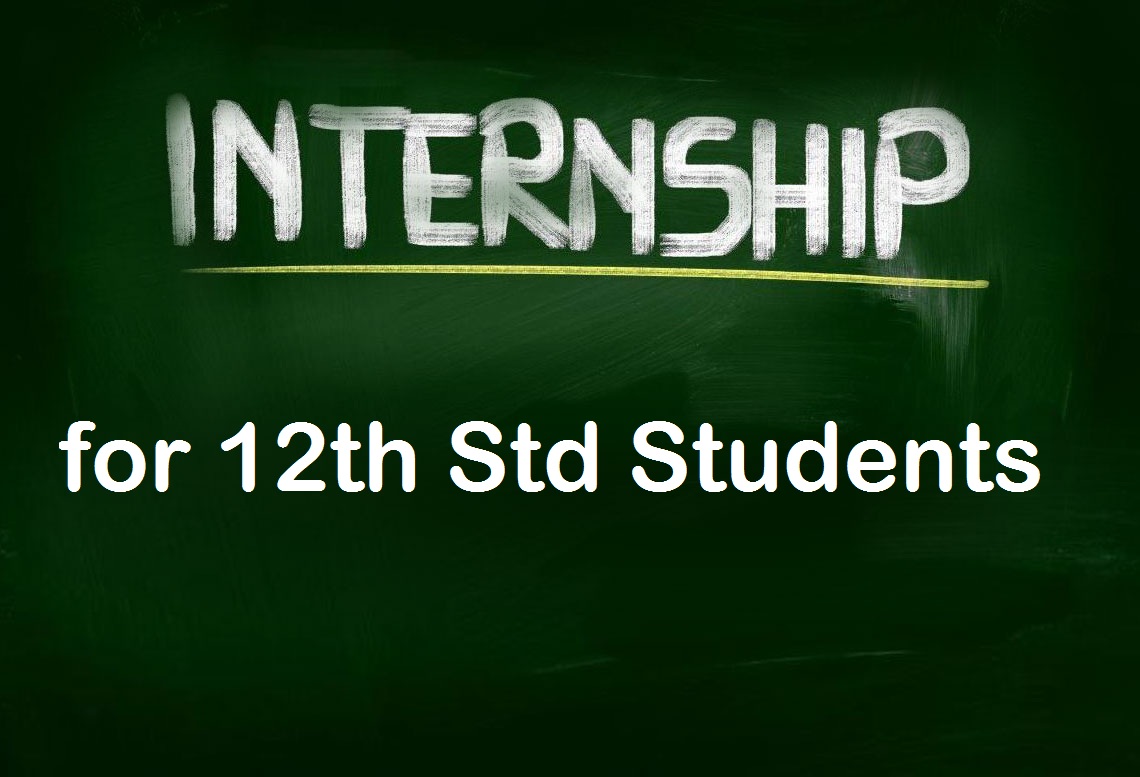 Internship opportunities for 12th passout